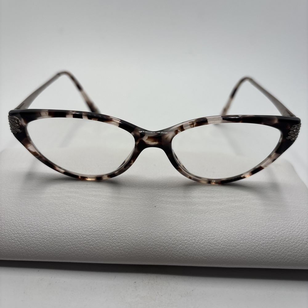 Versace Mod. 3166-B 999 Brown Pink Havana Eyeglasses Frame 51-15-135 Italy #282